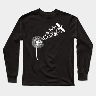 Dandelion Dragon Soar Free Light Long Sleeve T-Shirt